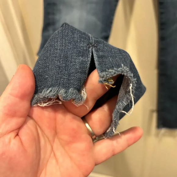 AG Farrah High Rise Skinny Ankle Side‎ Slits size 30 - Picture 3 of 10